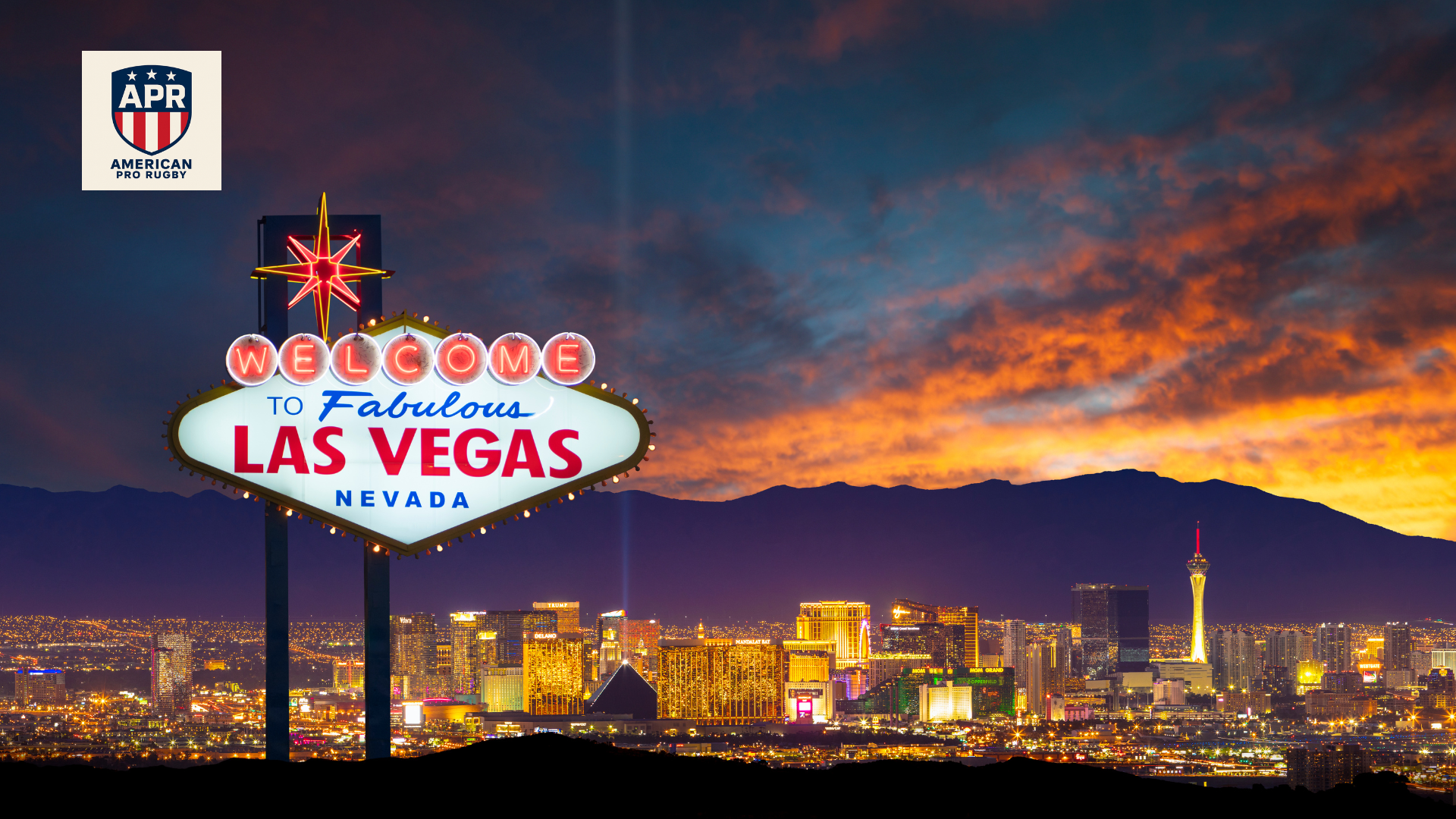 Las Vegas Nevada — home of the APR Games and pro rugby in America