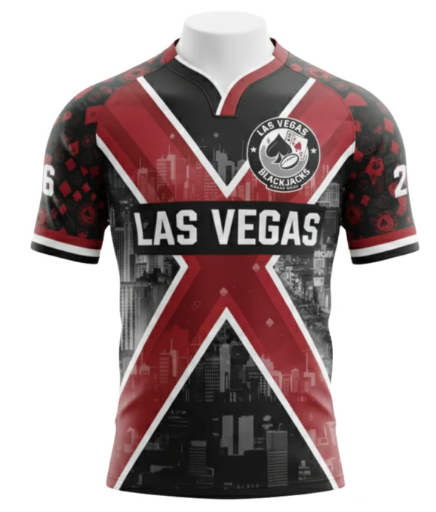 Vegas Blackjacks Rugby Jersey